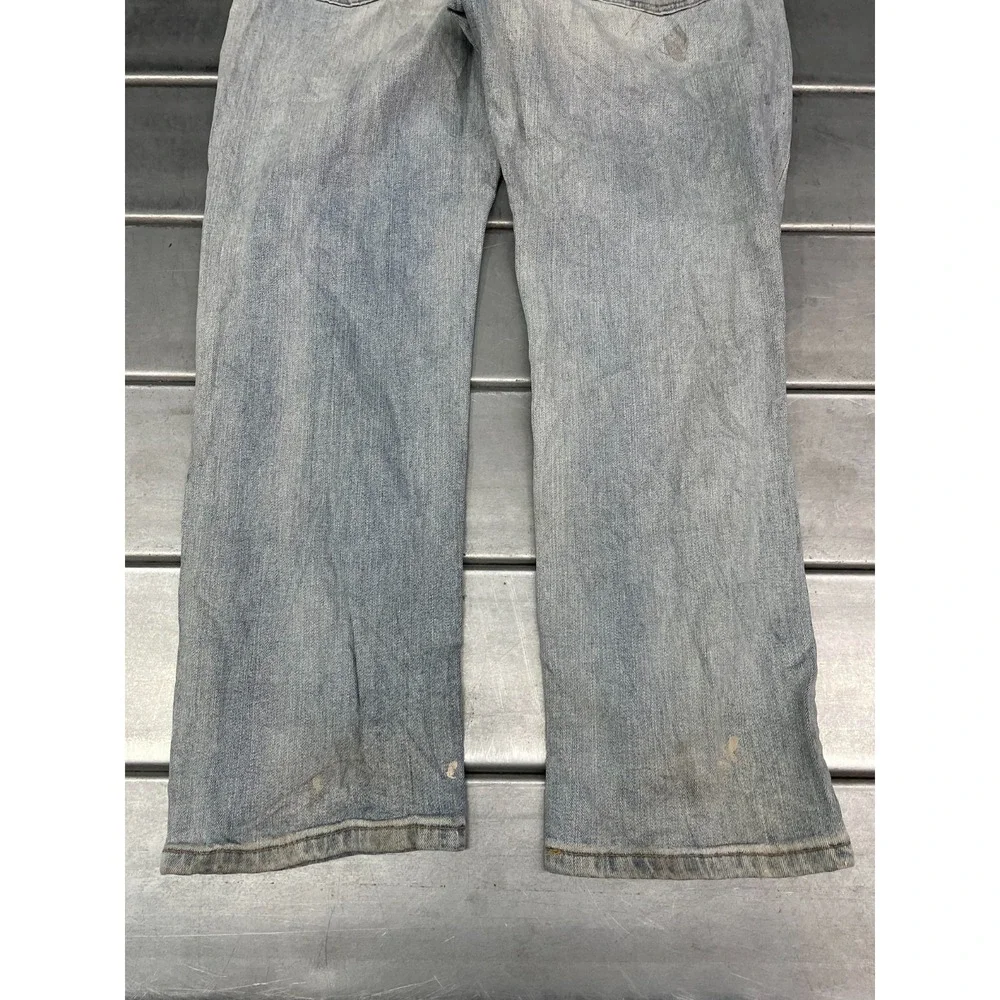 Levis 541 Jeans Mens 36X30‎ Blue Light Wash Denim Athletic Taper Leg